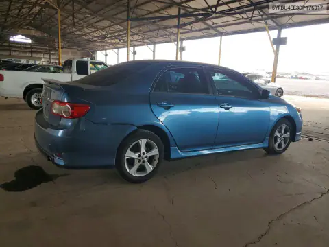 2013 Toyota Corolla S VIN 5YFBU4EE3DP176917 фото 3