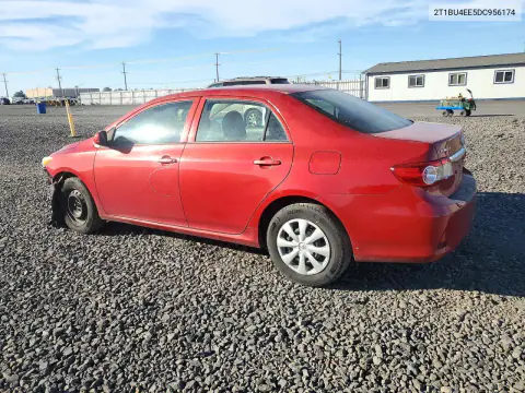 2013 Toyota Corolla L VIN 2T1BU4EE5DC956174 фото 2