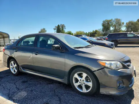 2013 Toyota Corolla S VIN 2T1BU4EE2DC931930 фото 4