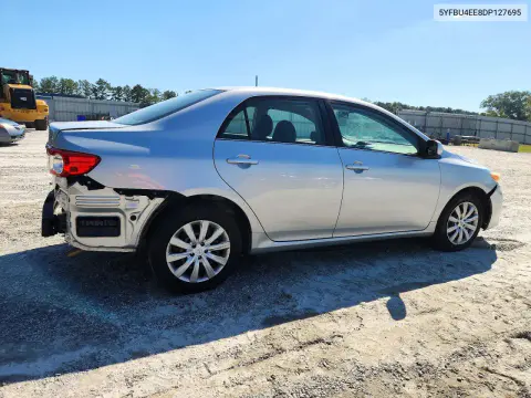 2013 Toyota Corolla Le VIN 5YFBU4EE8DP127695 фото 3