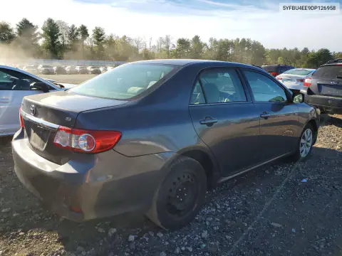 2013 Toyota Corolla Le VIN 5YFBU4EE9DP126958 фото 3
