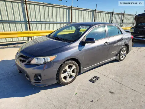 5YFBU4EE5DP191404 — 2013 Toyota Corolla, Сторона, фото до ремонта