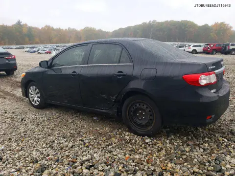 2013 Toyota Corolla Le VIN JTDBU4EE6DJ116943 фото 2