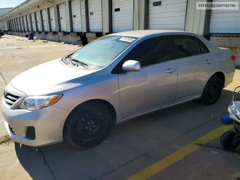 5YFBU4EE5DP152196 — 2013 Toyota Corolla, Мелкие вмятины и царапины, фото до ремонта