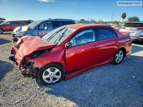2013 Toyota Corolla S VIN 5YFBU4EE5DP172013 фото 1