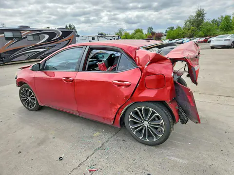 2014 Toyota Corolla VIN 5YFBURHE5EP083651 фото 2