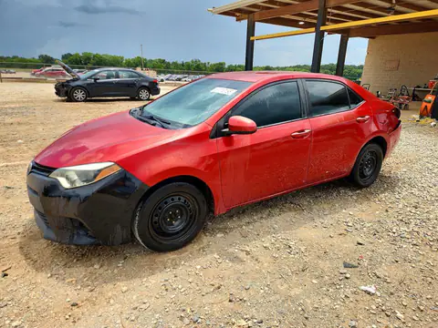 5YFBURHE4EP053556 — 2014 Toyota Corolla, Передняя часть (Front End), фото до ремонта