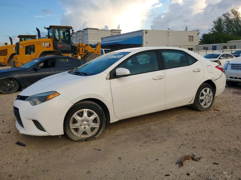 2014 TOYOTA COROLLA VIN 2T1BURHE5EC076070 фото 1