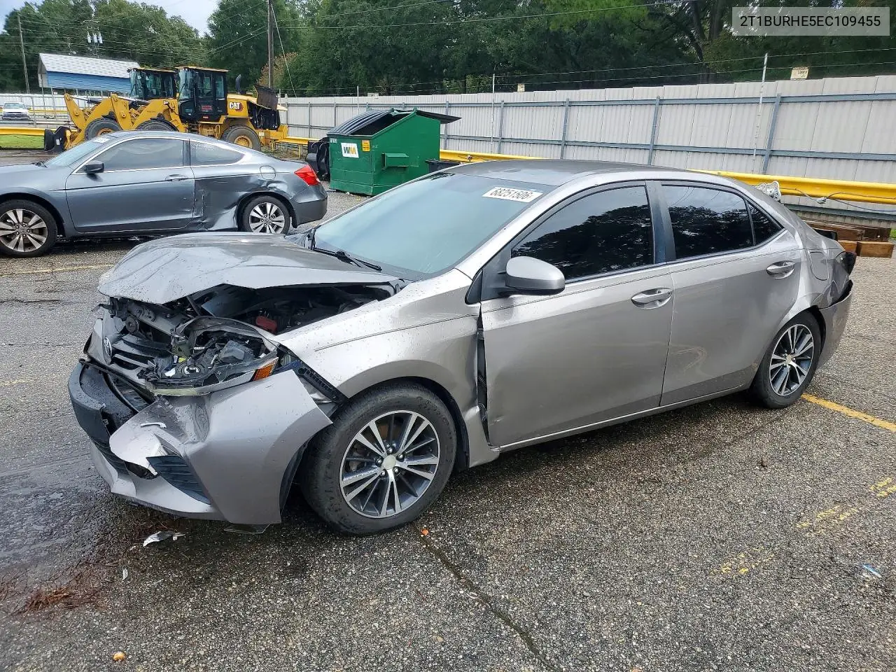 2014 Toyota Corolla Le VIN 2T1BURHE5EC109455 фото 1