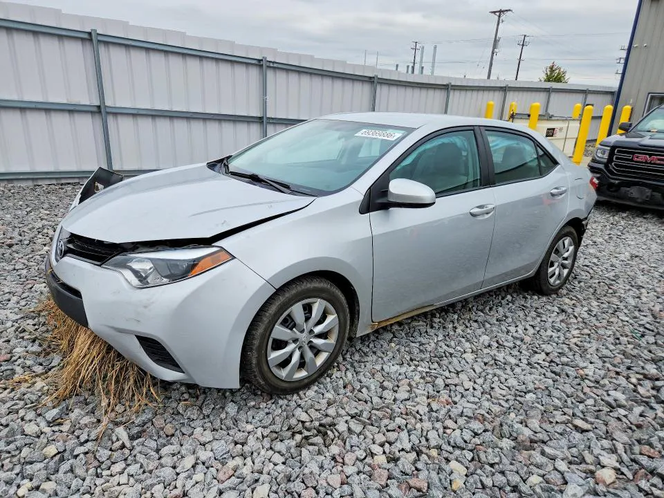 2014 TOYOTA COROLLA VIN 2T1BURHE1EC154408 фото 1