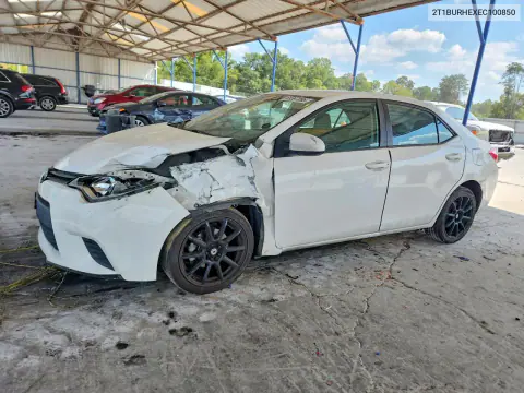 2T1BURHEXEC100850 — 2014 Toyota Corolla, Передняя часть, фото до ремонта