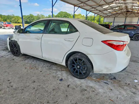 2014 Toyota Corolla Le VIN 2T1BURHEXEC100850 фото 2