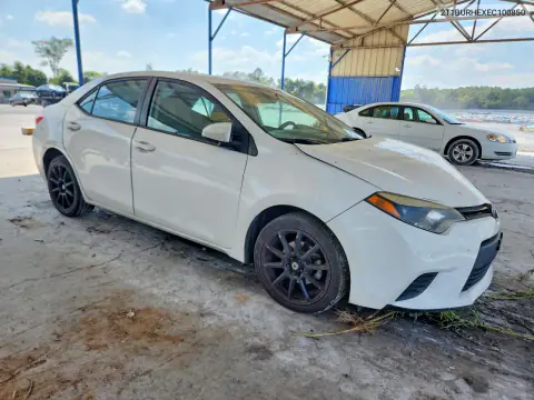 2014 Toyota Corolla Le VIN 2T1BURHEXEC100850 фото 4