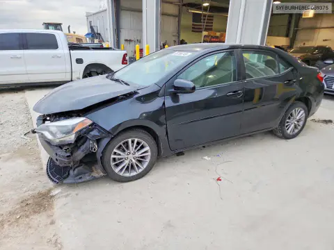 5YFBURHE8EP059375 — 2014 Toyota Corolla, Передняя часть, фото до ремонта