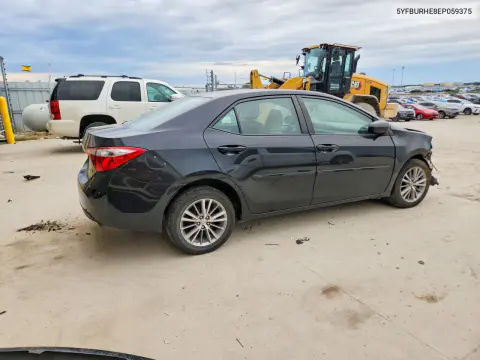 2014 Toyota Corolla Le Plus VIN 5YFBURHE8EP059375 фото 3