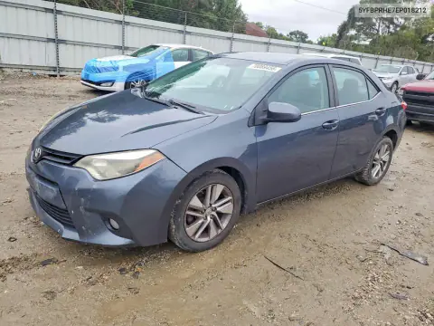 5YFBPRHE7EP018212 — 2014 Toyota Corolla, Сторона, фото до ремонта