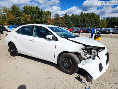 2014 Toyota Corolla Le VIN 2T1BURHEXEC030301 фото 4