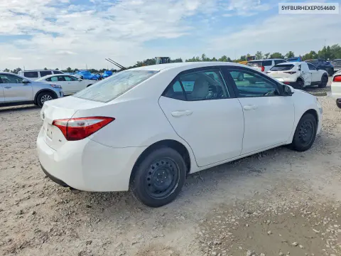 2014 Toyota Corolla Le VIN 5YFBURHEXEP054680 фото 3