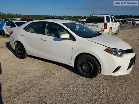 2014 Toyota Corolla Le VIN 5YFBURHEXEP054680 фото 4