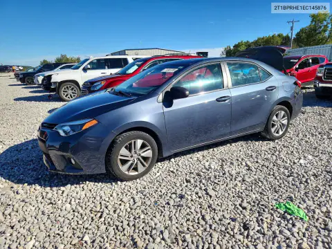 2T1BPRHE1EC145876 — 2014 Toyota Corolla, Задняя часть, фото до ремонта