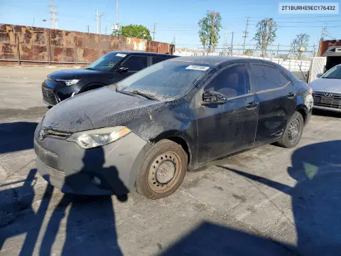 2T1BURHE9EC176432 — 2014 Toyota Corolla, Механические повреждения, фото до ремонта