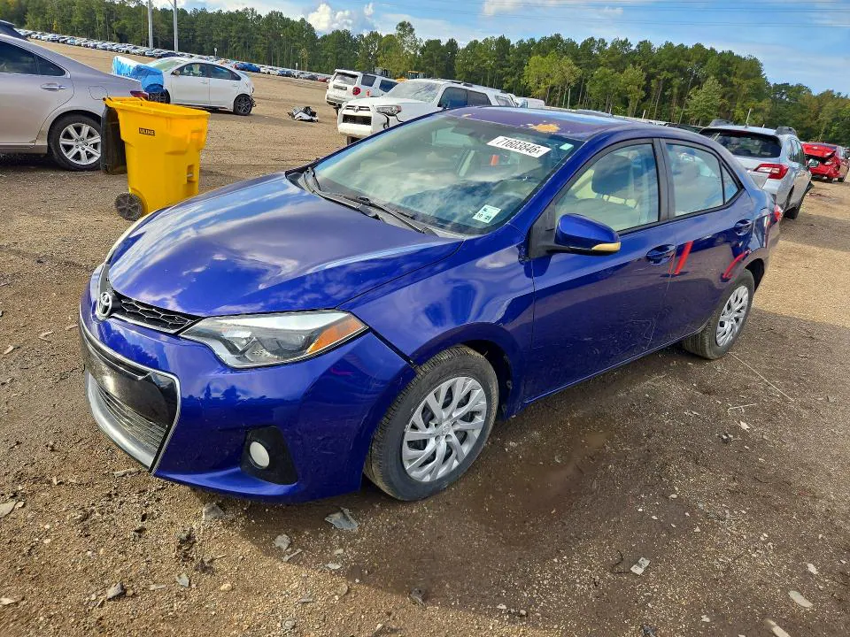 2014 TOYOTA COROLLA VIN 5YFBURHE7EP027243 фото 1