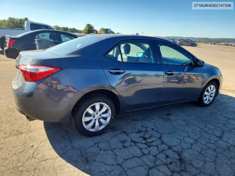 2014 Toyota Corolla Le VIN 2T1BURHE2EC147208 фото 3