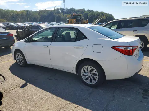 2014 Toyota Corolla Le VIN 2T1BURHE1EC028095 фото 2