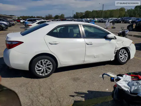 2014 Toyota Corolla Le VIN 2T1BURHE1EC028095 фото 3