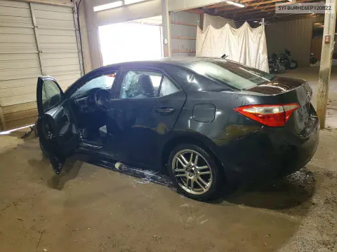 2014 Toyota Corolla L VIN 5YFBURHE6EP120822 фото 2