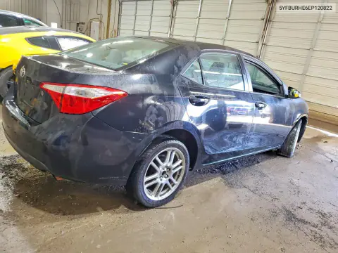 2014 Toyota Corolla L VIN 5YFBURHE6EP120822 фото 3