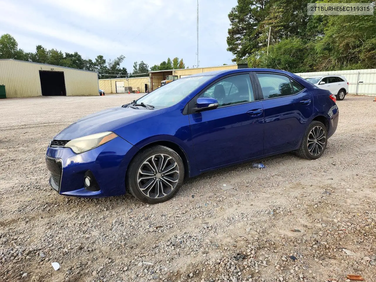 2014 Toyota Corolla S Plus VIN 2T1BURHE6EC119315 фото 1