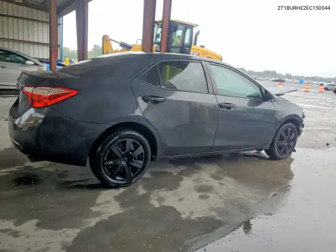 2014 Toyota Corolla Le VIN 2T1BURHE2EC150044 фото 3