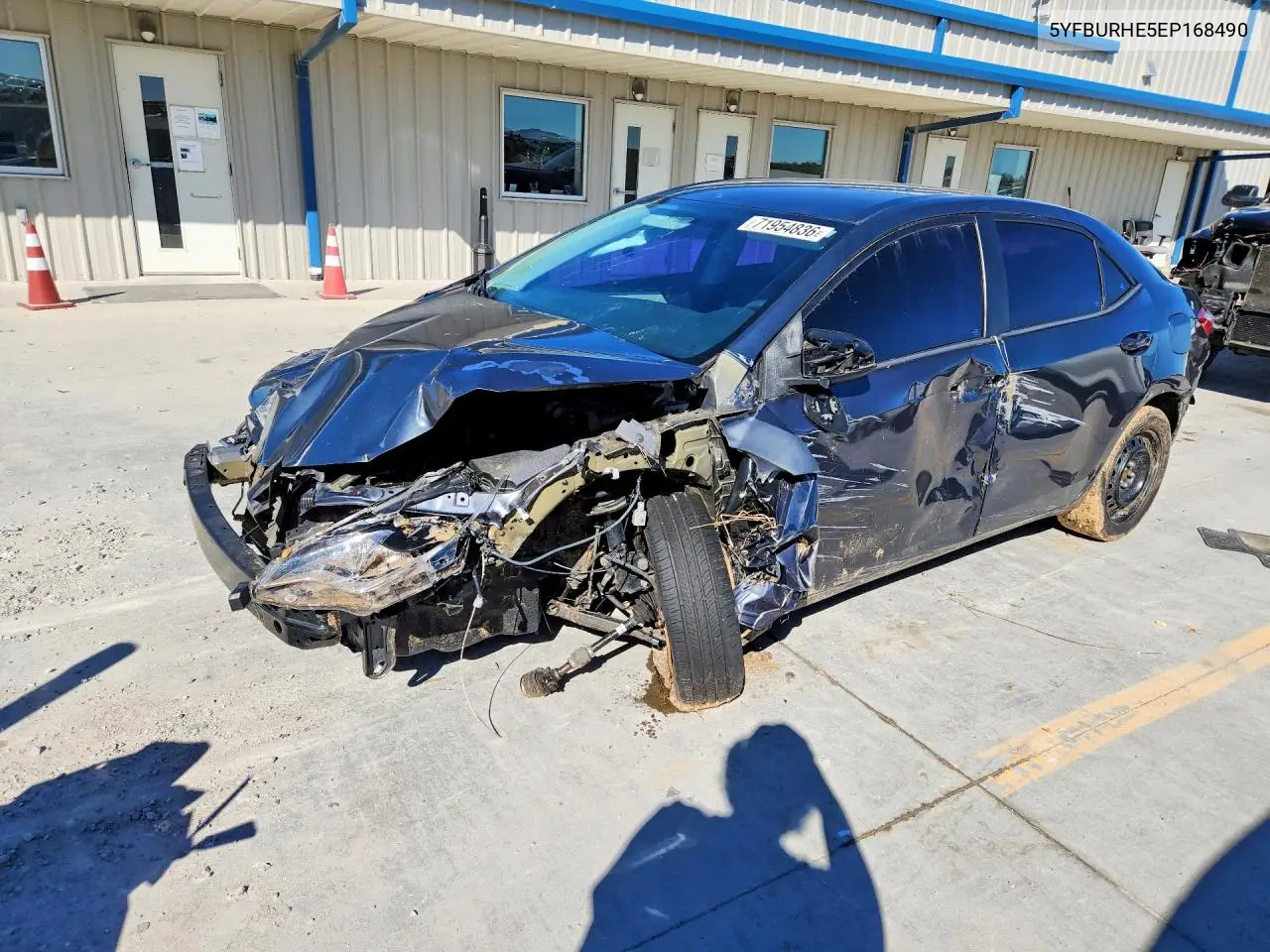 2014 Toyota Corolla Le VIN 5YFBURHE5EP168490 фото 1