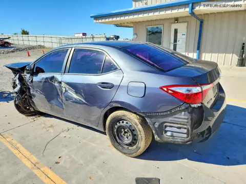 2014 Toyota Corolla Le VIN 5YFBURHE5EP168490 фото 2