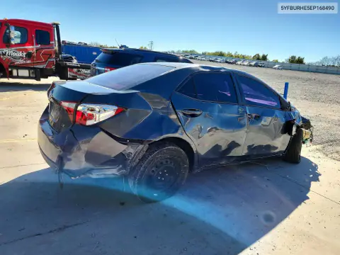 2014 Toyota Corolla Le VIN 5YFBURHE5EP168490 фото 3