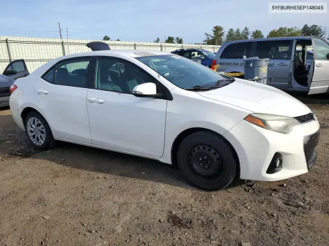 2014 Toyota Corolla S VIN 5YFBURHE5EP148045 фото 4