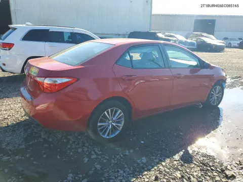2014 Toyota Corolla Le Plus VIN 2T1BURHE6EC085165 фото 3