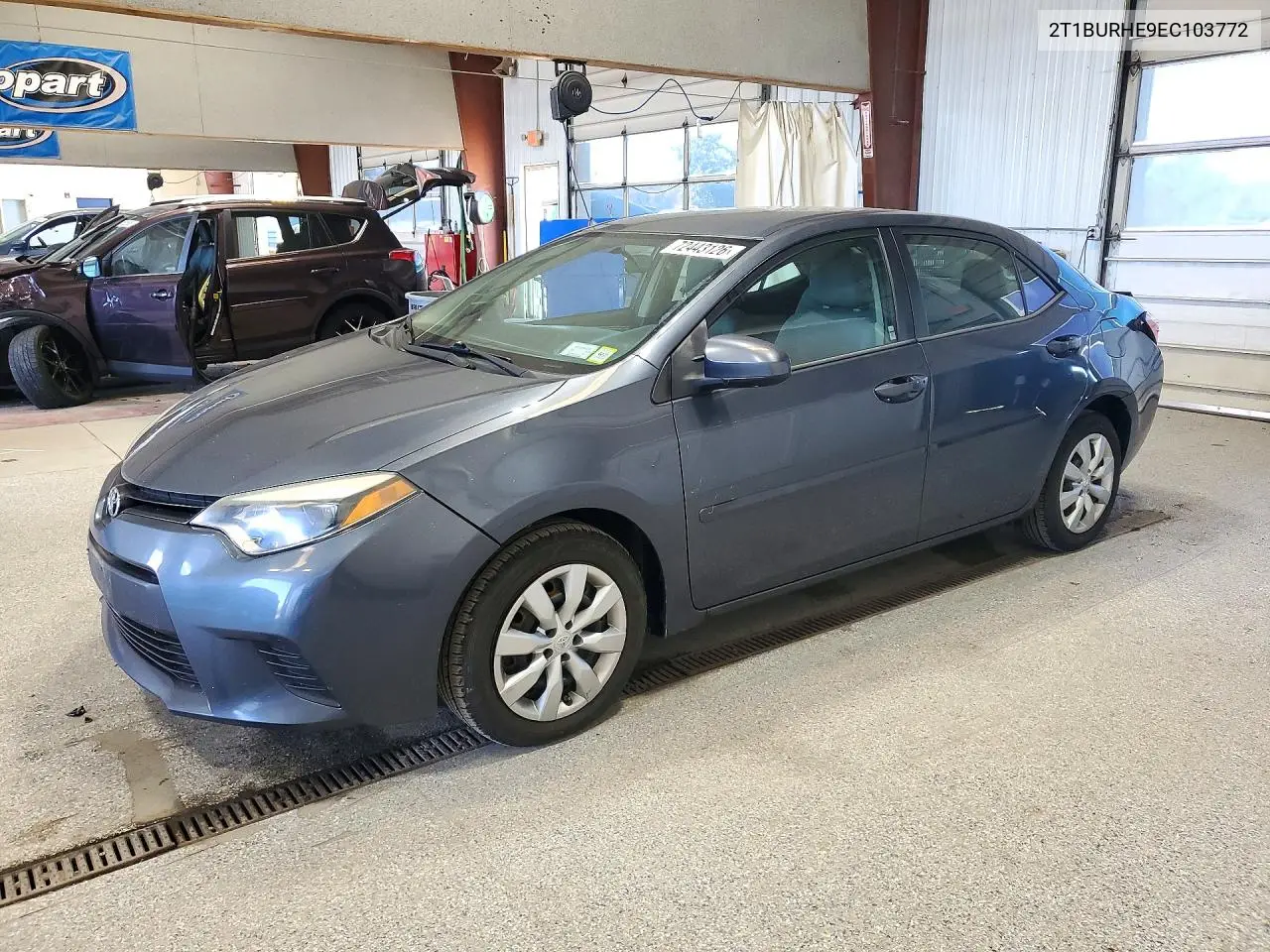 2014 Toyota Corolla Le VIN 2T1BURHE9EC103772 фото 1