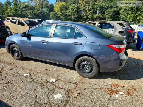2T1BURHE8EC202003 — 2014 Toyota Corolla, фото 2 с аукциона Copart 20.10.2026, Естественный износ