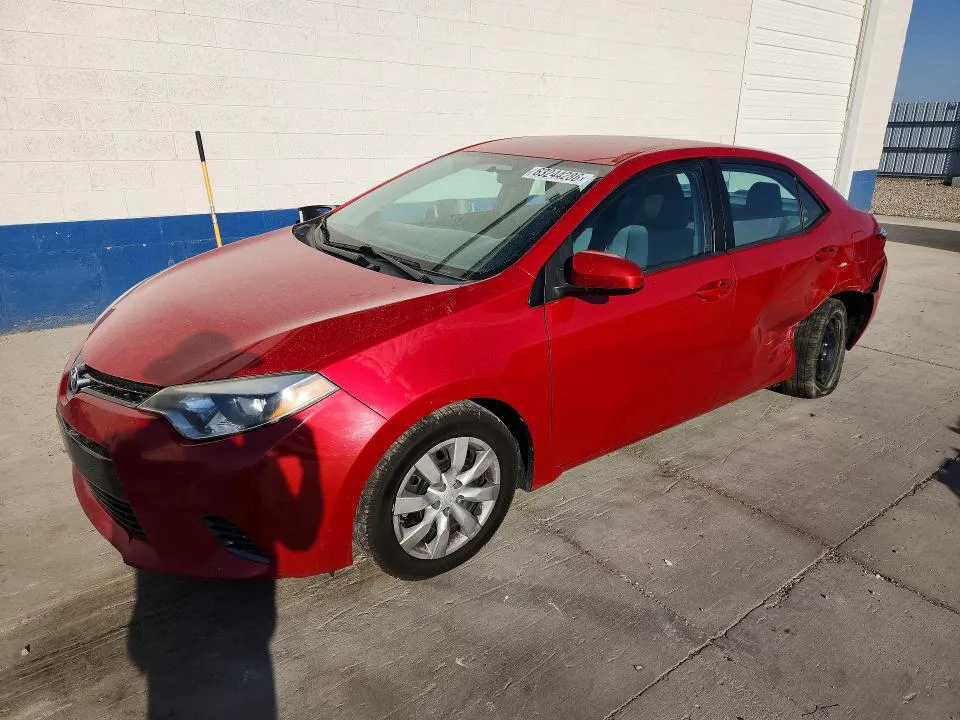 2015 TOYOTA COROLLA VIN 2T1BURHE0FC348302 фото 1