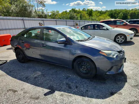 2015 Toyota Corolla L VIN 5YFBURHE5FP198977 фото 4