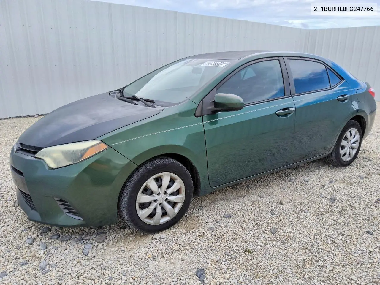 2015 Toyota Corolla Le VIN 2T1BURHE8FC247766 фото 1