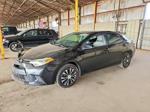 5YFBURHE6FP250195 — 2015 Toyota Corolla, Передняя часть (Front End), фото до ремонта