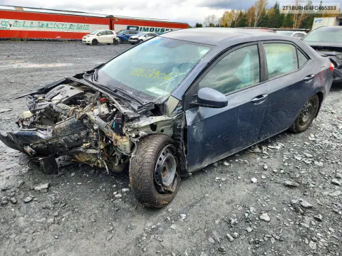2T1BURHE4FC465333 — 2015 Toyota Corolla, Повреждения со всех сторон, фото до ремонта