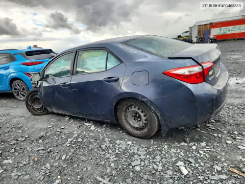 2015 Toyota Corolla L VIN 2T1BURHE4FC465333 фото 2