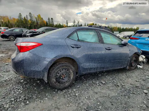 2015 Toyota Corolla L VIN 2T1BURHE4FC465333 фото 3
