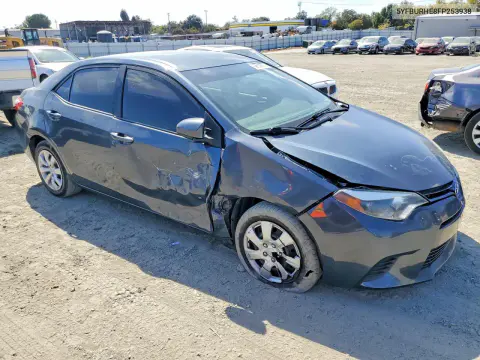 2015 Toyota Corolla L VIN 5YFBURHE8FP253938 фото 4
