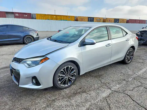5YFBURHE6FP227094 — 2015 Toyota Corolla, Передняя часть (Front End), фото до ремонта