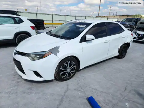 5YFBURHE6FP207296 — 2015 Toyota Corolla, Сторона, фото до ремонта